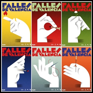 #JuntaCentralFallera: Seis carteles y cinco oficios para la imagen de las Fallas 2021