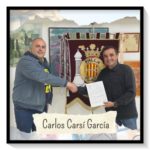 #FitxaFalla23: Carlos Carsi ficha por la Falla Plaça Major de Alzira