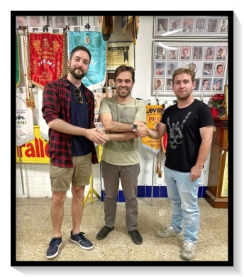 #FitxaFalla23: Vicente Dominguez y Cristian Garcia Carrasco artistas de la Falla Baix -Messó de Morella